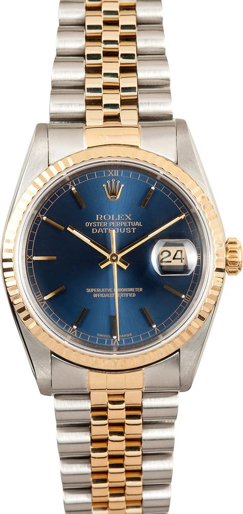 rolex blue two tone|Rolex two tone datejust.